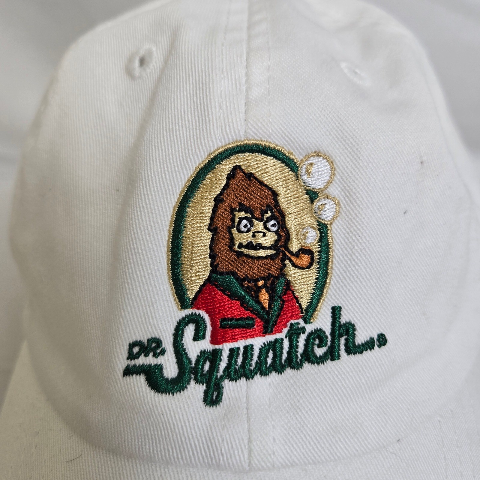 Dr. Squatch Adjustable Baseball Cap, White - image 2