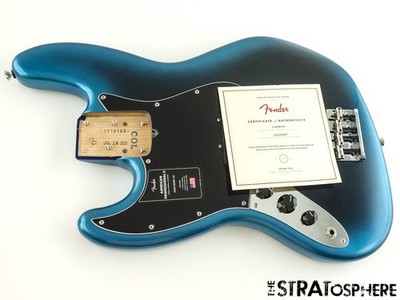 LEFTY Fender American Professional II Jazz Bass LOADED BODY, J USA