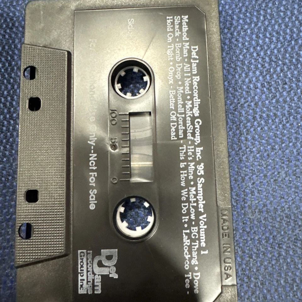 Def Jam RECORDINGS Classics Vol 1 Cassette Tape 1995 Wu Tang PROMO NFS Rare - Bild 2 von 4