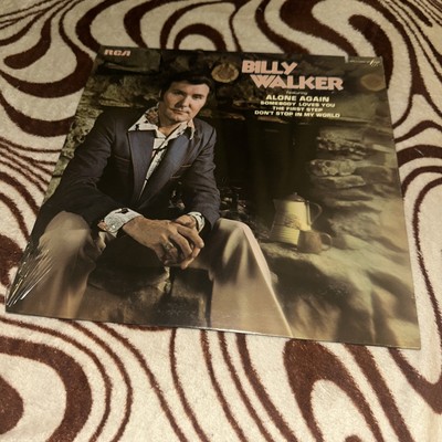 Billy Walker Alone Again LP Record Album Vinyl