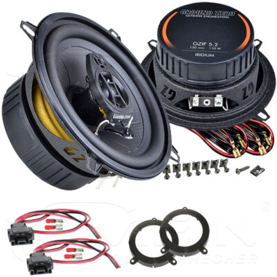 GROUND ZERO LAUTSPRECHER für MERCEDES C-KLASSE W203 2000-2007 Heck Hinten #AIR6