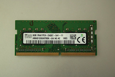 SK Hynix 8GB 1Rx8 PC4-2400T DDR4 2400MHz SODIMM SK Hynix 8GB 1Rx8 PC4-2400T DDR4 2400MHz SODIMM