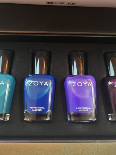 Zoya Luxe Noir 6 Pc Full Size Nail Polish Collection Fall 2 2024, New in Box - Picture 3 of 9