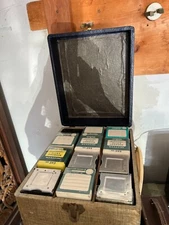 15 Airequipt Aluminum Slide Trays in box- Each tray has 36 Individual Holders