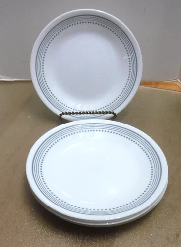 Vintage Set of 6 Corelle Dessert/Bread Plates 6 3/4"