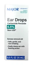 MAJOR Ear Wax Drops .05 Fl OZ (15ml) __