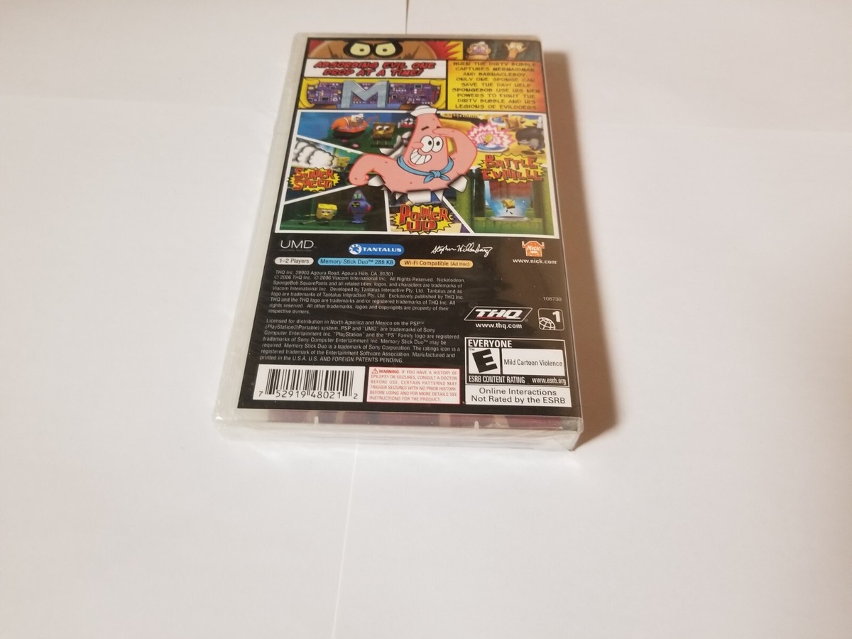 その他 Sponge Bob Square Pants: Yellow Avenger - PSP Amazon.com: Spongebob Squarepants The Yellow Avenger - Sony
