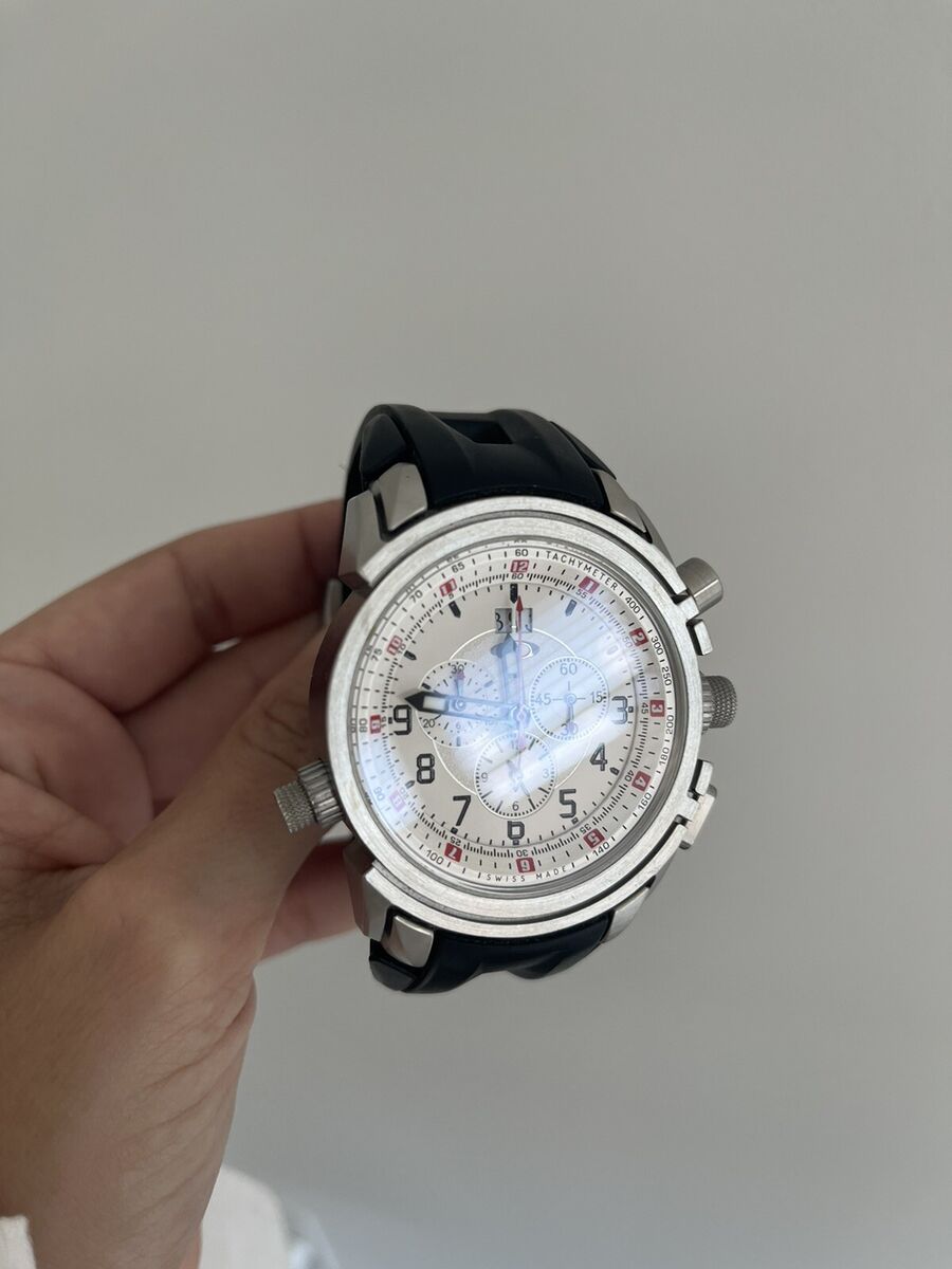 OAKLEY 12 GAUGE MEN'S WATCH Swiss Stainless Chronograph w OAKLEY 12 GAUGE MEN'S WATCH Swiss Stainless Chronograph w