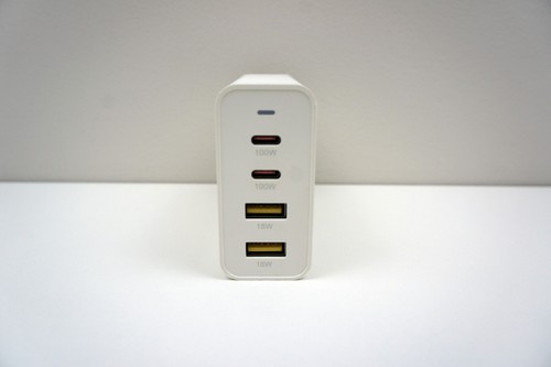 HyperJuice Power Adapter Gan Charger 100W USB-C & A 4 Ports Foldable HJ-GAN100 - 第 4/7 張圖片