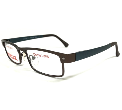 Pentax Safety Eyeglasses Frames Attitude 6 H Brown Green Z87-2+ 48-16-1300 - Afbeelding 1 van 11