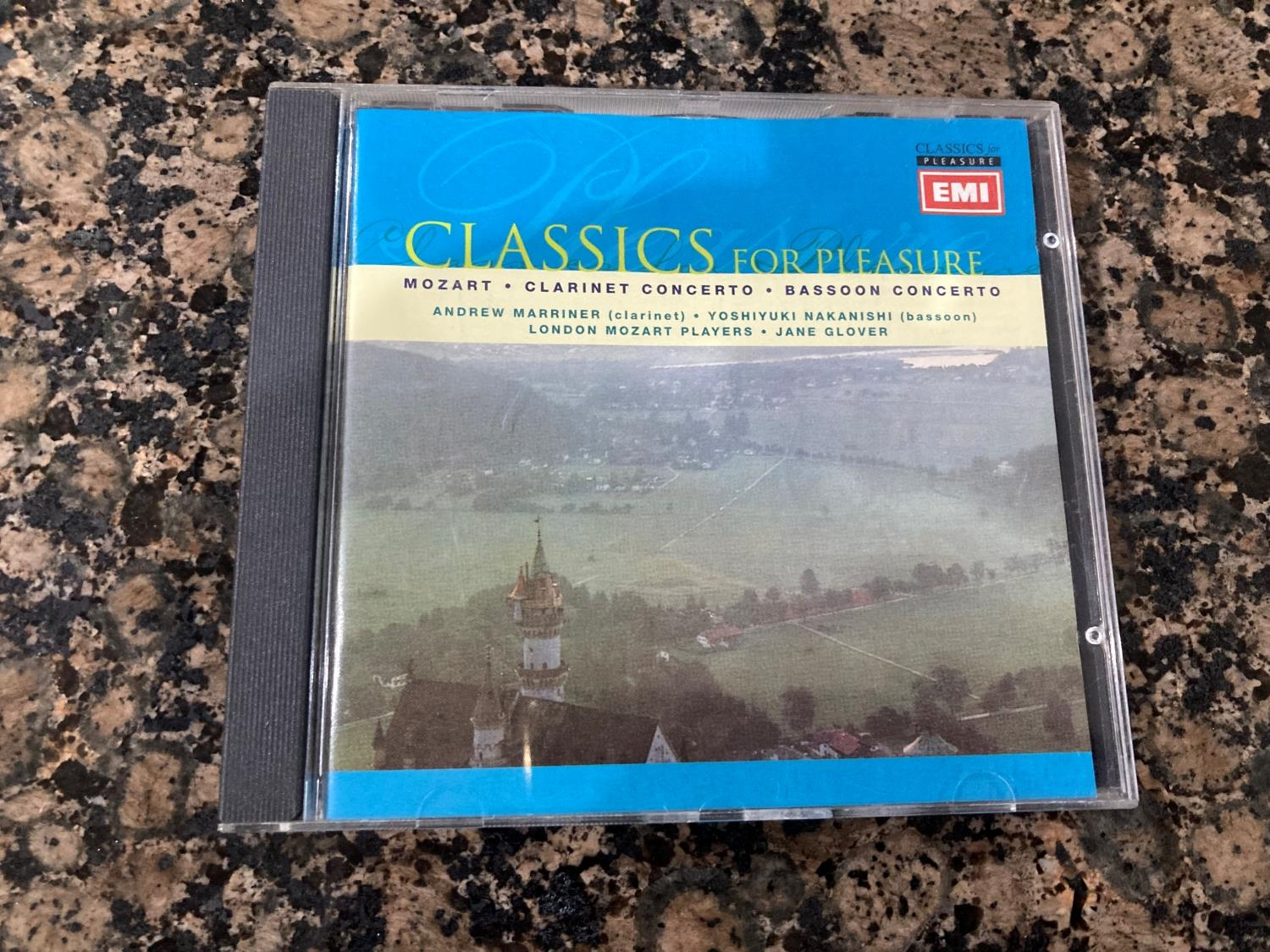 London Mozart Players - Mozart Clarinet Concerto London Mozart Players 1994 CD