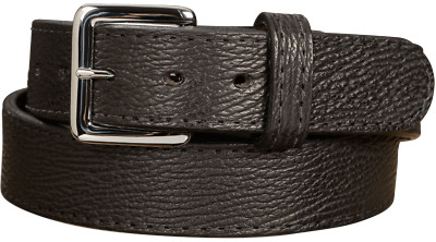 Black Shark Skin Exotic Belt Quality USA Handcrafted