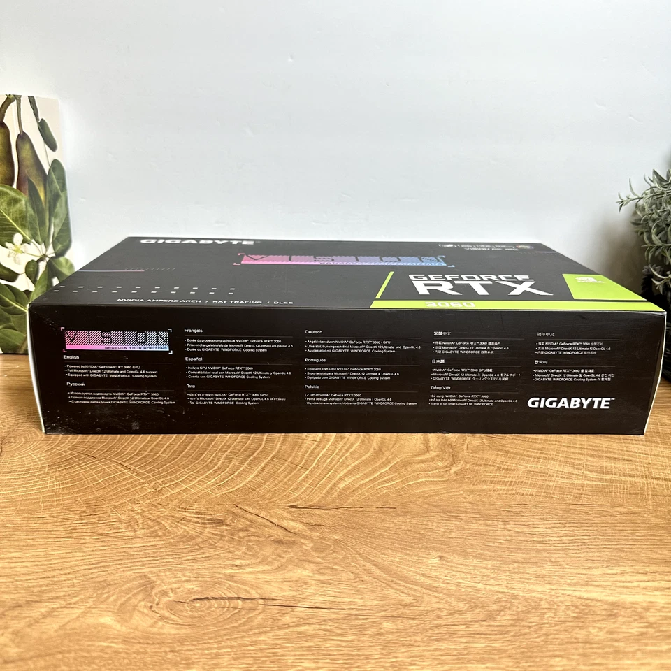 Gigabyte GeForce RTX 3060 Vision OC 12GB GDDR6 Graphics Card *Factory Sealed* - Image 4 of 4
