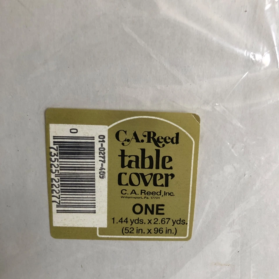 Mantel de papel payaso cumpleaños vintage C.A. Reed 52" x 96" años 70 nuevo en paquete Foto 3 de 4