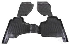 Tapis De Sol Caoutchouc À Bords Hauts Pour Dodge Nitro 2007-2012 Noir