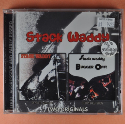 STACK WADDY Stack Waddy / Bugger Off! HARD ROCK CD IMPORT MINT