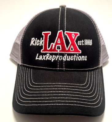 Rick LAX Reproductions Fish Taxidermy Trucker Hat Snapback Fishing Cap