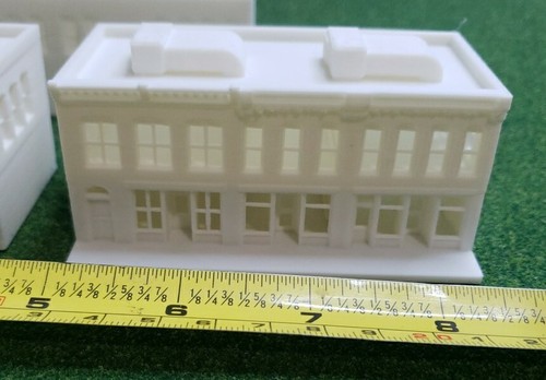 N scale 1/160 3 Piece Town Buildings Pack City- Multi Use Buildings FREE SHIP - Picture 6 of 8