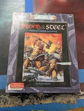 Blood & Steel Fancy Combat Accessory 765 Role Aids MGI Mayfair Games 180 cards