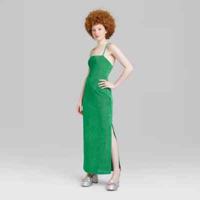 chinese dress ladies Emerald Green Lace-Up Back Bodycon Mini Dress – H1109 – Viniodress
