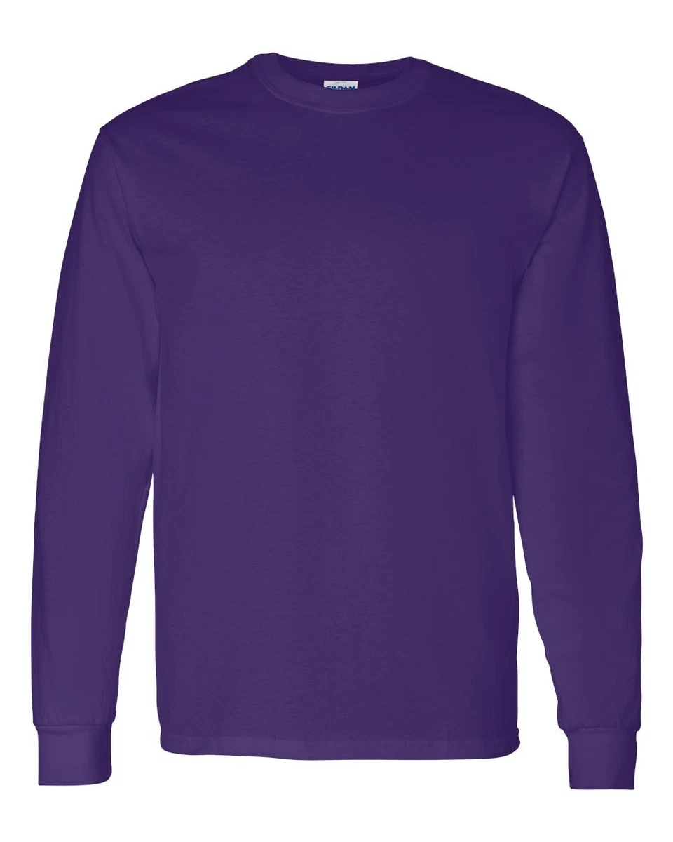 Preços baixos em Camisetas Manga Longa Roxa para Homens | eBay