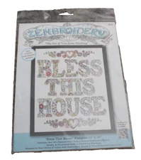 Zenbroidery The Art of Free Form Stitching "Bless the House" Creative Crafting