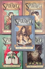 The Spiderwick Chronicles 1-5 Complete Set Lot Tony DiTerlizzi Hardcover Books