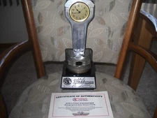 😜😜MATCO TOOLS*NITRO PISTON CLOCK*AUTHOGRAPHED by "DON & TONY SCHUMACHER😜😜