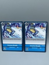 2 X ST2-16 Cocytus Breath Uncommon Mint Digimon Card