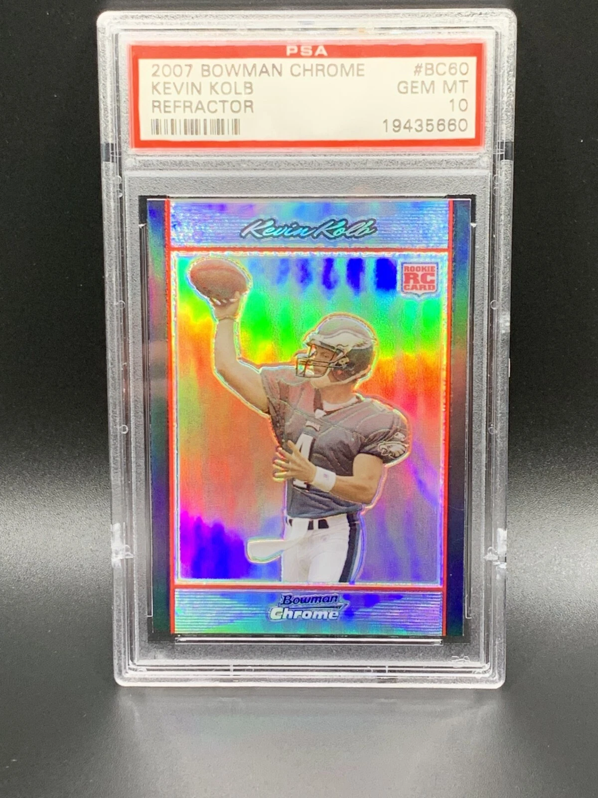 Kevin Kolb Bowman Chrome #BC60 Refractor