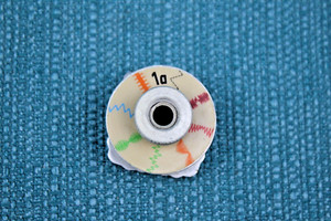 Kurvensatz 1A für Adler 153A, 189A, 453A Nähmaschinen Zierstiche Musterscheibe