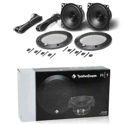 #ad ROCKFORD FOSGATE R14X2 PRIME 4quot; 2 WAY COAX SPEAKERS PAIR **NEW** $64.99