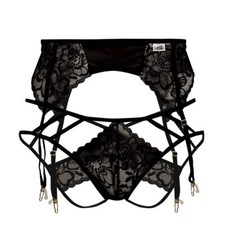 Underwear: CandyMan 99550 Lace Garter-Jockstrap Outfit