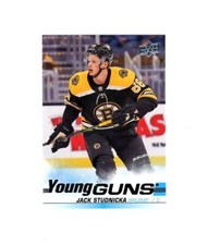 2019-20 Upper Deck Hockey ROOKIE YOUNG GUNS SP JACK STUDNICKA RC! Bruins STAR