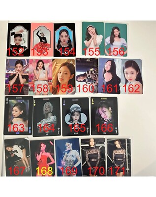 Blackpink Jennie ソウル トレカ 2025 BLACKPINK Jennie Kim x Complex GAS Base Trading Card QTY | eBay