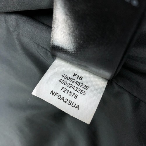 North Face Puffer Jacket Mens XL Drogo Black ** Flaw Rip ** - Picture 10 of 13