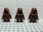 Jawa (set of 3) Star Wars Lego Minifigs Gold Badge sw0590
