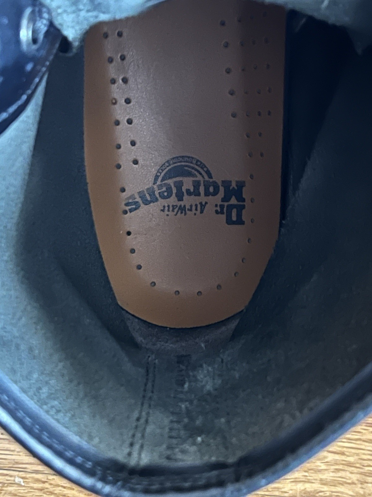 Doctor Martens Combat Boots Black Smooth Leather Doc Martens Size US 10 Women’s thumbnail 10