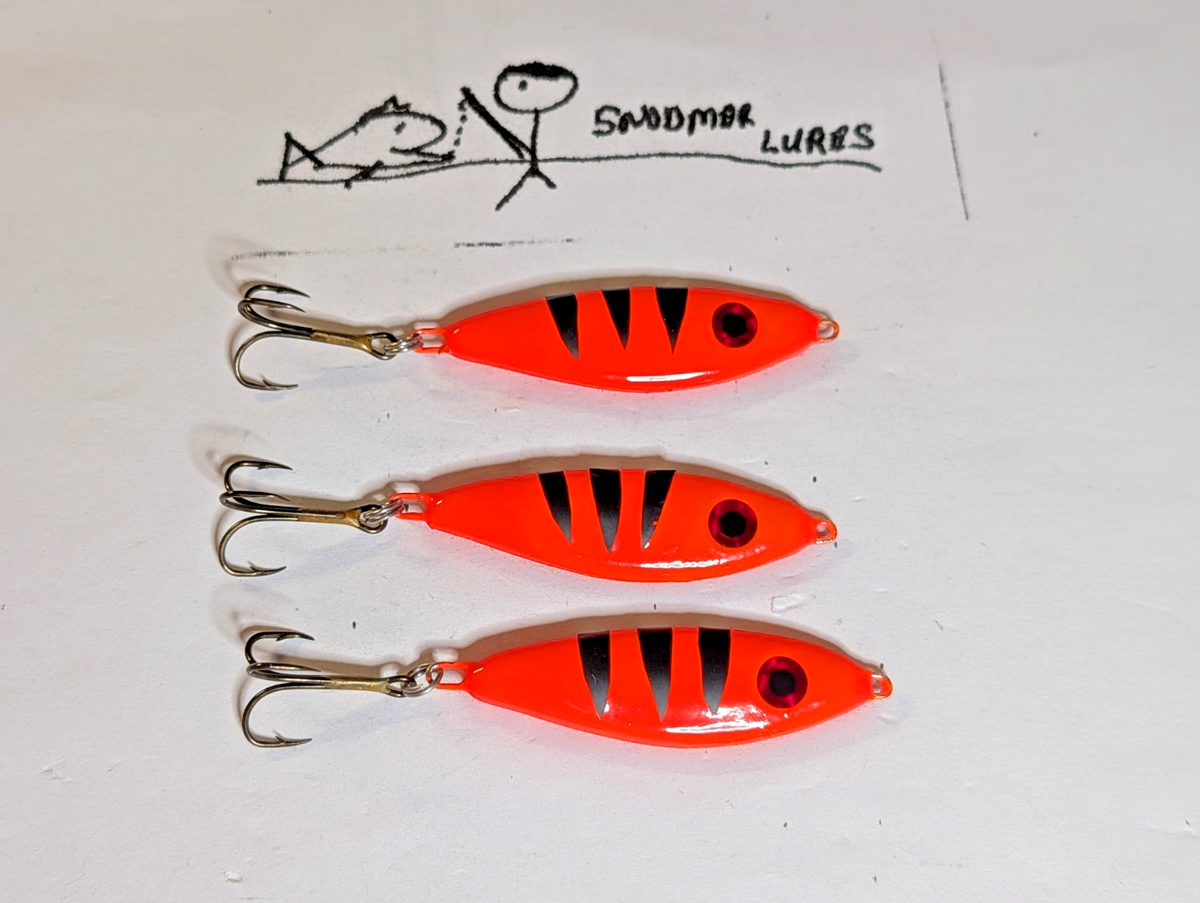 best tackle boxe Small Lure Lock Fishing Box with TakLogic Technology The versatile Plano Double How To Tie Elastic Color:(715) Foil Ghost Baby Fat Minnow