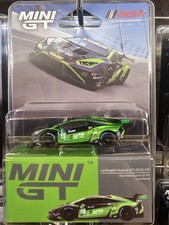 1/64 NEW Mini GT Lamborghini Huracan GT3 EV02 #78 2024 ISMA Forte Racing Blister