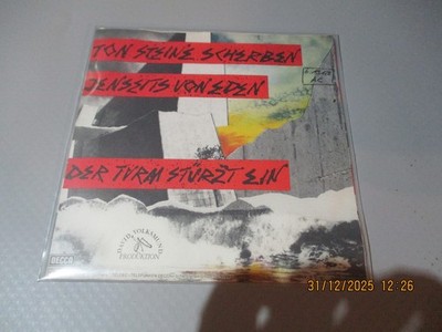(19)  7'' Single Vinyl - Ton Steine Scherben - Jenseits Von Eden / Der Turm Stürz