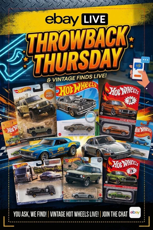 🔥 THROWBACK THURSDAY! Classic Redlines, Vintage Finds & Rare Diecast!