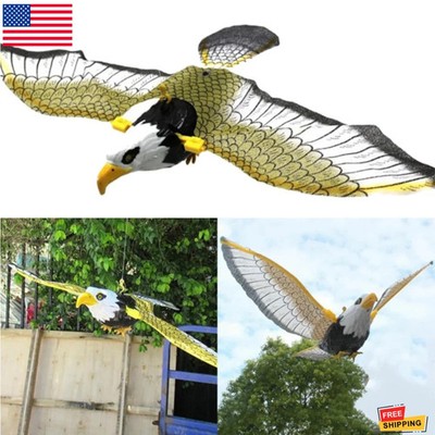 Hanging Eagle Bird Deterrent Flying Hawk Owl Garden Bird Scarer