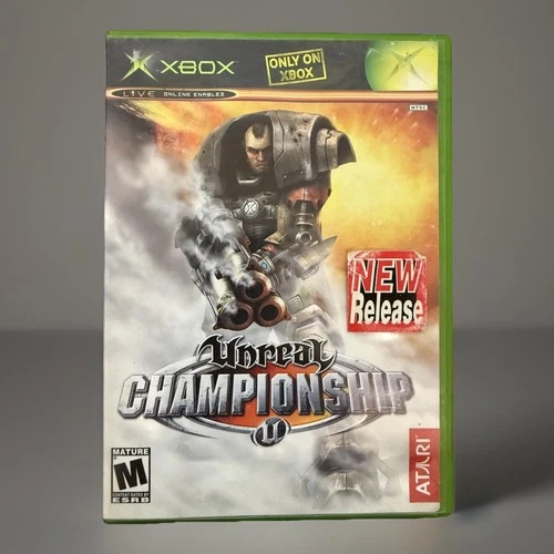 Unreal Championship Xbox Atari Tested Vintage Arena Shooter Multiplayer FPS