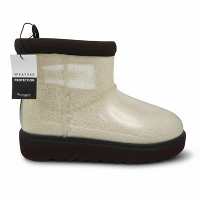 Koolaburra By UGG Women's Size US 9 Clear Mini Waterproof Cheetah Boot Beige