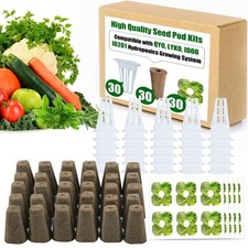90Pcs Grow Sponges and Baskets for Hydroponic Growing System, Indoor Plants H... 0.32 per gallon