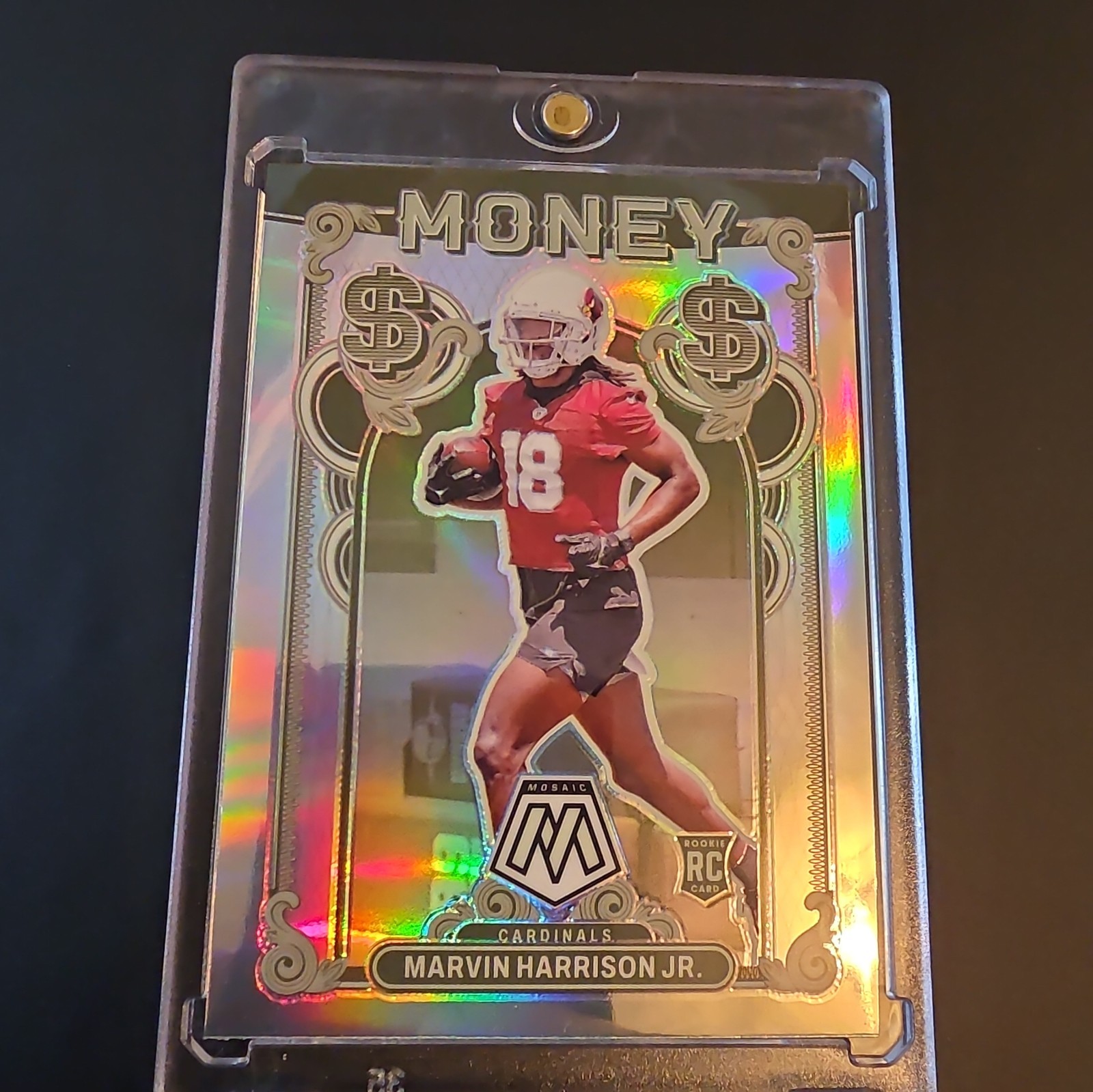 2024 Mosaic Marvin Harrison Jr. Money *Case Hit* Rookie Card Cardinals
