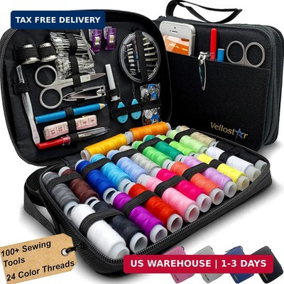 Sewing Kit for Adults & Beginners - Portable Needle & Thread Travel Ki