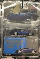 Mini GT Pagani Zonda F Blu Argentina #408