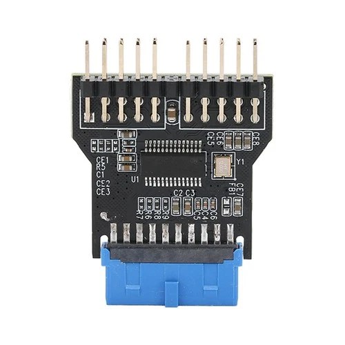 USB 3.0 19pin Adapter To Dual 9 Pin Adapter 480Mbps Female Header HUB Adapter a